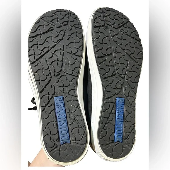 Birkenstock QO 500 NL Black Leather Non Slip Sneakers EU 38 US 7.5 - Picture 5 of 16